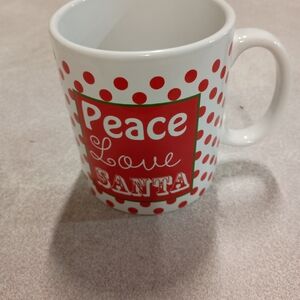 Peace Love Santa Coffee Mug (A-37)